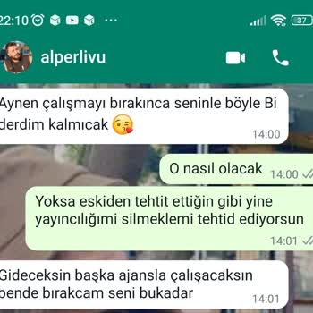 LivU Ajans Sahibi Tarafından Sözlü Tacizde Kaldım