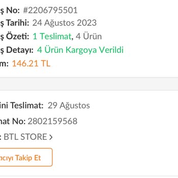 Trendyol Ertesi Gün Gönderim 10 Günde Gelemeyen Ürün