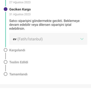 Dolap Memnuniyetsizliğim Müşteri Şikayeti