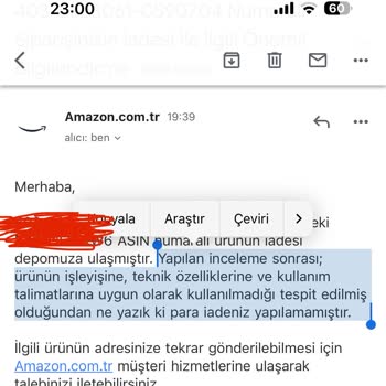 Amazon Destek Yetersizliği