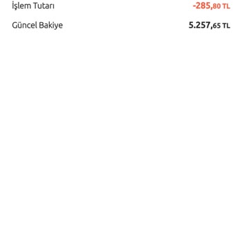 YKB Yky Yatirim Hesabına Aktarım Hak.