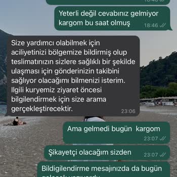 AGT Kurye (aynigunteslim.com) Teslim Edilmeyen Kargo
