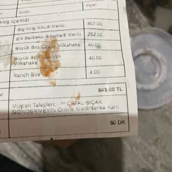 Burger King'in Hizmet Kalitesi Hüsran Oldu