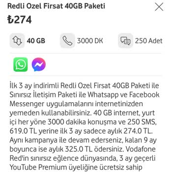 Vodafone Aynı Tarif Paketlerini, Farklı Ücretlendirme Yapıyor