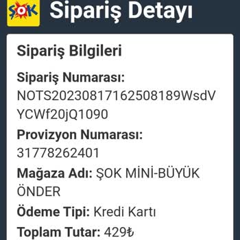 Şok Marketler Ürün Teslim Edilmemesi Ve Teslim Edildi Gözükmesi