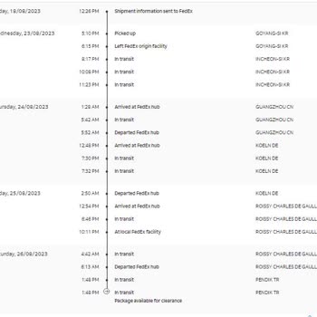 Fedex Gümrüğe Takılan Gıda Ürünleri