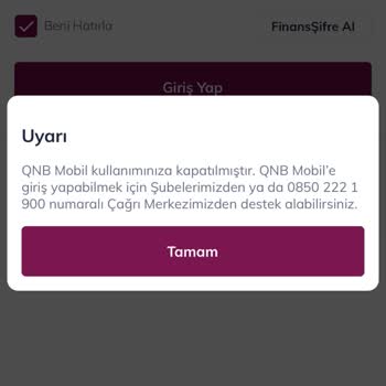 QNB Finansbank Hesap Blokesi Sorunu