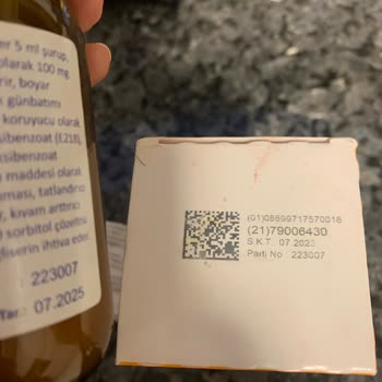 Atabay İlaç Firması İlaç Şişesi Ve Kutusunda Yazan Son Kullanım Tarihi Tutarsızlığı