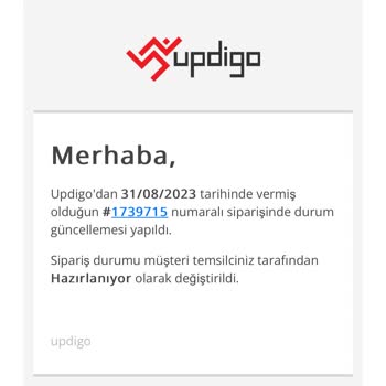 Uptigo.com Satın Aldığım Ürünü Göndermiyor.