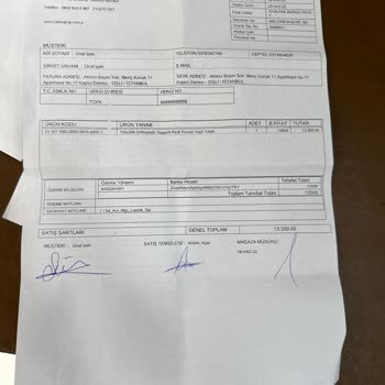 Yataş Yatak Değişim Talebi