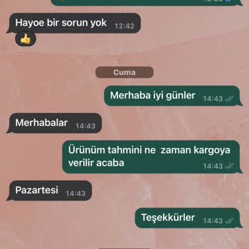 SK Organizasyon (Instagram) Ürünlerimi Gönderilmedi