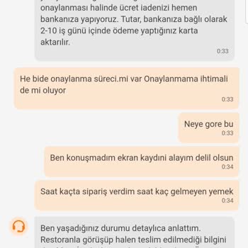 Trendyol Yemek Teslimat Sorunu
