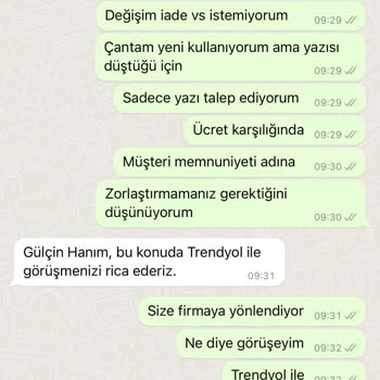 Derimod Ürün Destek İlgisizliği