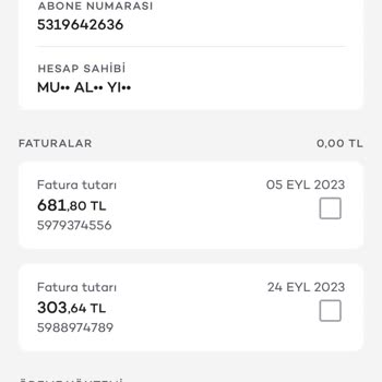 Superbox İnternet Fatura
