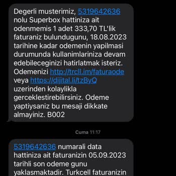 Superbox İnternet Fatura