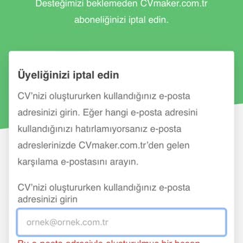 CV Marker İzinsiz Ve Onaysız Kart Bilgilerini Kullanıyor!