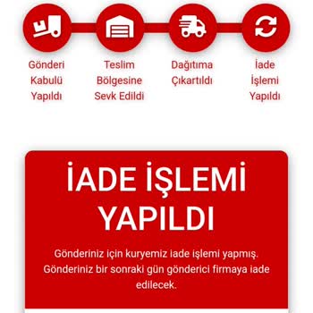 AGT Kurye Evime Gelmeyip Kargoya İade İşlemi Başlattı