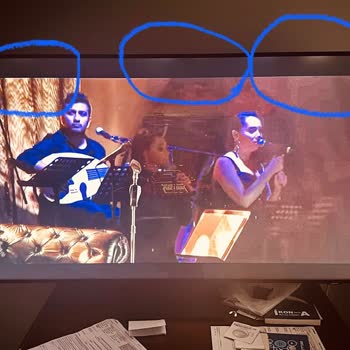 Samsung BU8500 TV Beyaz Işık