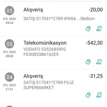 Vodafone Mükerrer Fatura Ödemesi