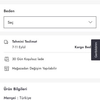 Boyner Ürün İade Değişim Sorunu