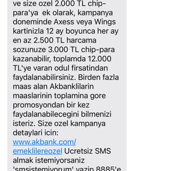 Akbank EYT Promosyonu Aldatmacası