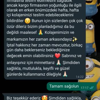 Kiperin Collagen Ürünümü 1 Aydır Göndermiyor Ve Kargo Bahanesi Sunuyor