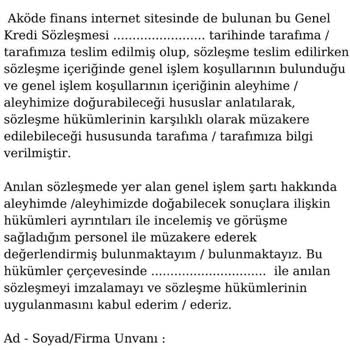 Tosla Akode Finans İle İlgili Sorun