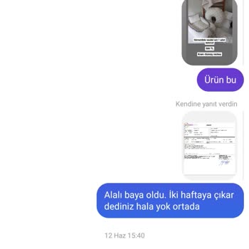 Mery Babynest Bebek Ürünüm Gelmiyor
