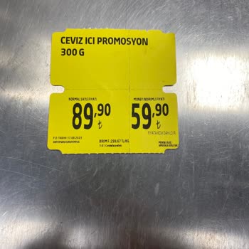 Migros Raf Ve Kasa Fiyat Farkı