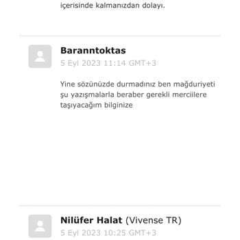 Vivense Ürün - Teslimat