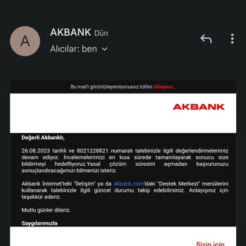 Akbank In Müşteriyi Yanıltıp İlgilenmemesi