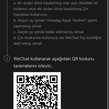 Wechat QR Sorunu Y