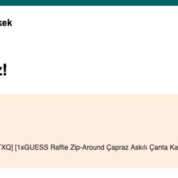 Guessturkiye.com.tr Guess Türkiye Ürün Alışverişi