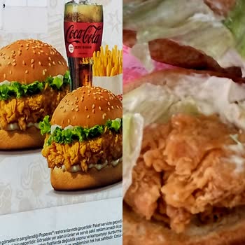 Popeyes Viaport'ta Az Tavuk Parçası