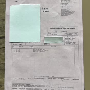 Sıfır Mercedes Kusurlu Çıktı