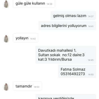 Gardrops Üyesi Tarafından Siparişim Kargolanmadı