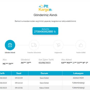 PTT Kargo Kargo Teslimatı Yapılmadı