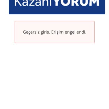 LCW Kazanıyorum Uygulaması Anket Sorunu