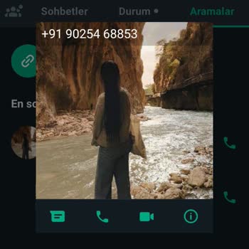WhatsApp +91 Kodlu Numaralı Çağrılar