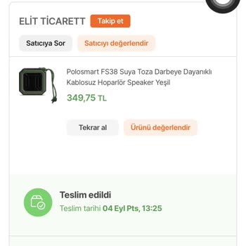 Hepsiburada Ve Orijinalliği Şüpheli Ürün Yollayan Satıcısı
