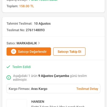 Aras Kargo Erzurum Hınıs Şubesi Kargomu Kaybetti