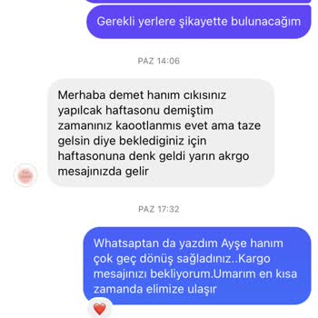 Love_cikolatam (Instagram) Bebeğim İçin Çikolata Siparişi Aldım, Ancak Beklediğim Gibi Değildi