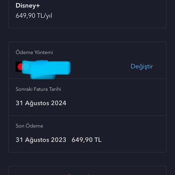Disney Plus Üyelik Yenileme