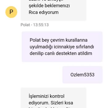 Sahabet Param Hesabıma Geçmedi