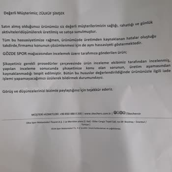 Skechers Aldığım Ayakkabı Hemen Dağıldı