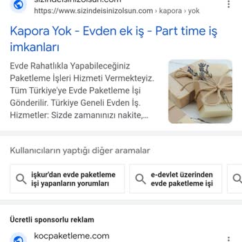 0506 949 15 85 İş Arama Sitesi Haksızlığı