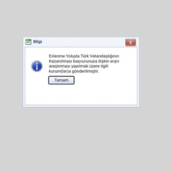 Nüfus ve Vatandaşlık İşleri Vatandaşlık Arşiv Araştırması Sürüyor