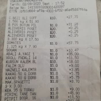 A101 Fişe Yanlış Ürün Yazılmış