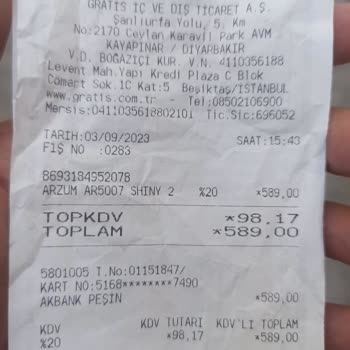 Gratis Mağazasından Arzum Marka Saç Kurutma Makinesi Bozuk Çıktı