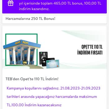 TEB Akaryakıt Kampanyası Problemi